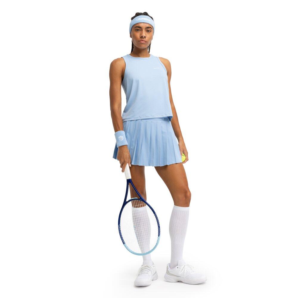 Damen Tennis -tanktop Match Light Blue Blau 3/7