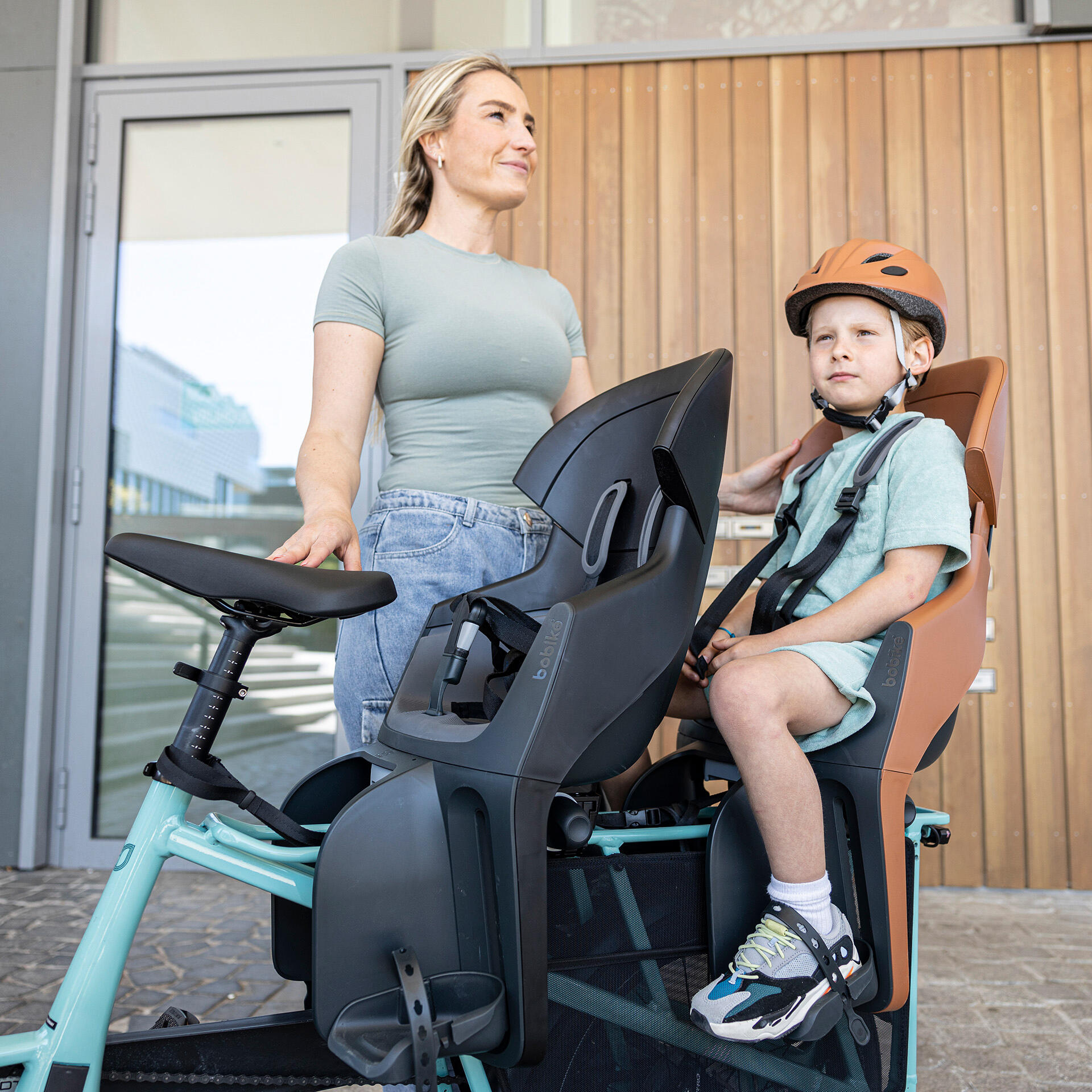 Siège vélo arrière inclinable pour porte-bagages Bobike Exclusive Evolve Maxi 7/7