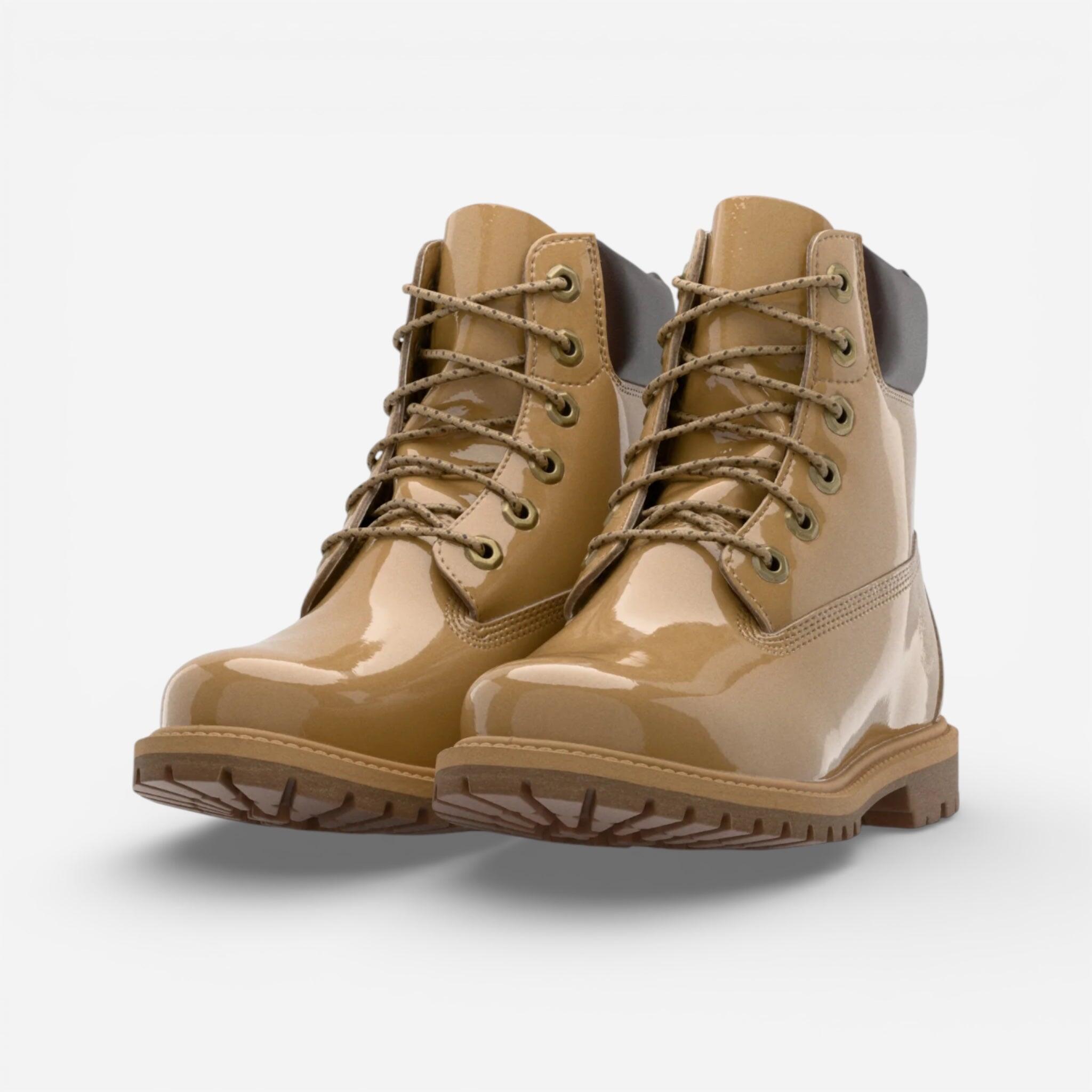 Timberland Women's Patent Leather Premium 6-Inch 2/3