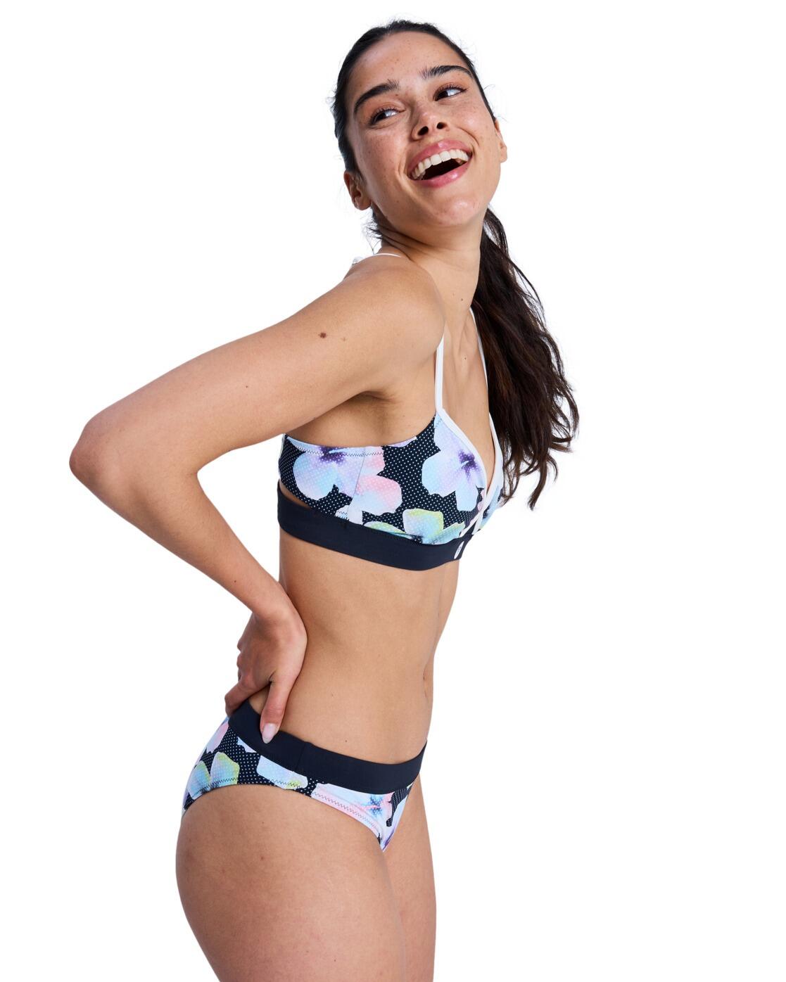 Braguita de bikini ROXY ACTIVE CLASSIC Negro Mujer 3/4