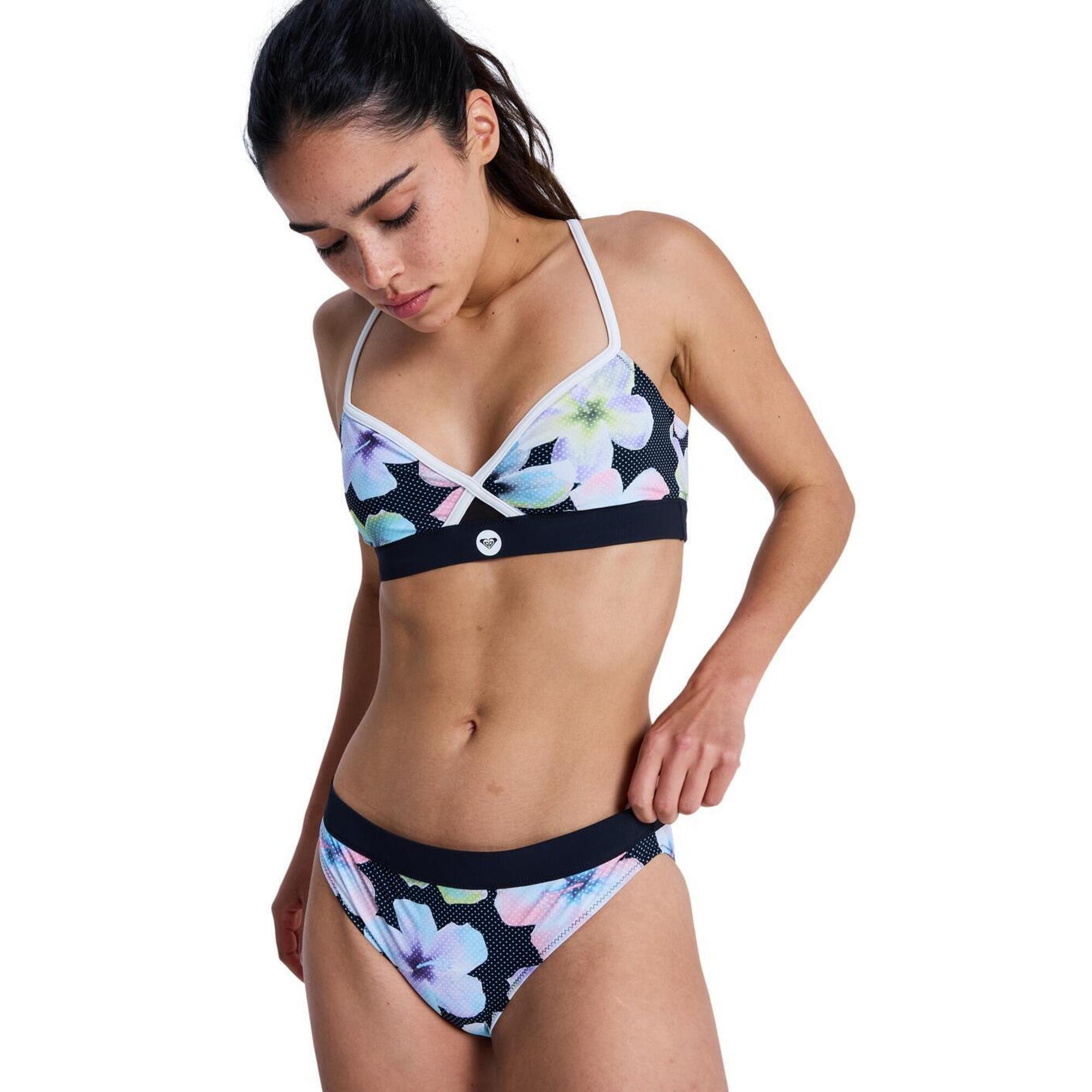 Roxy - Bas De Bikini Noir Femme - Bas De Maillot De Bain (bikini) - Noir - 44 L - Decathlon