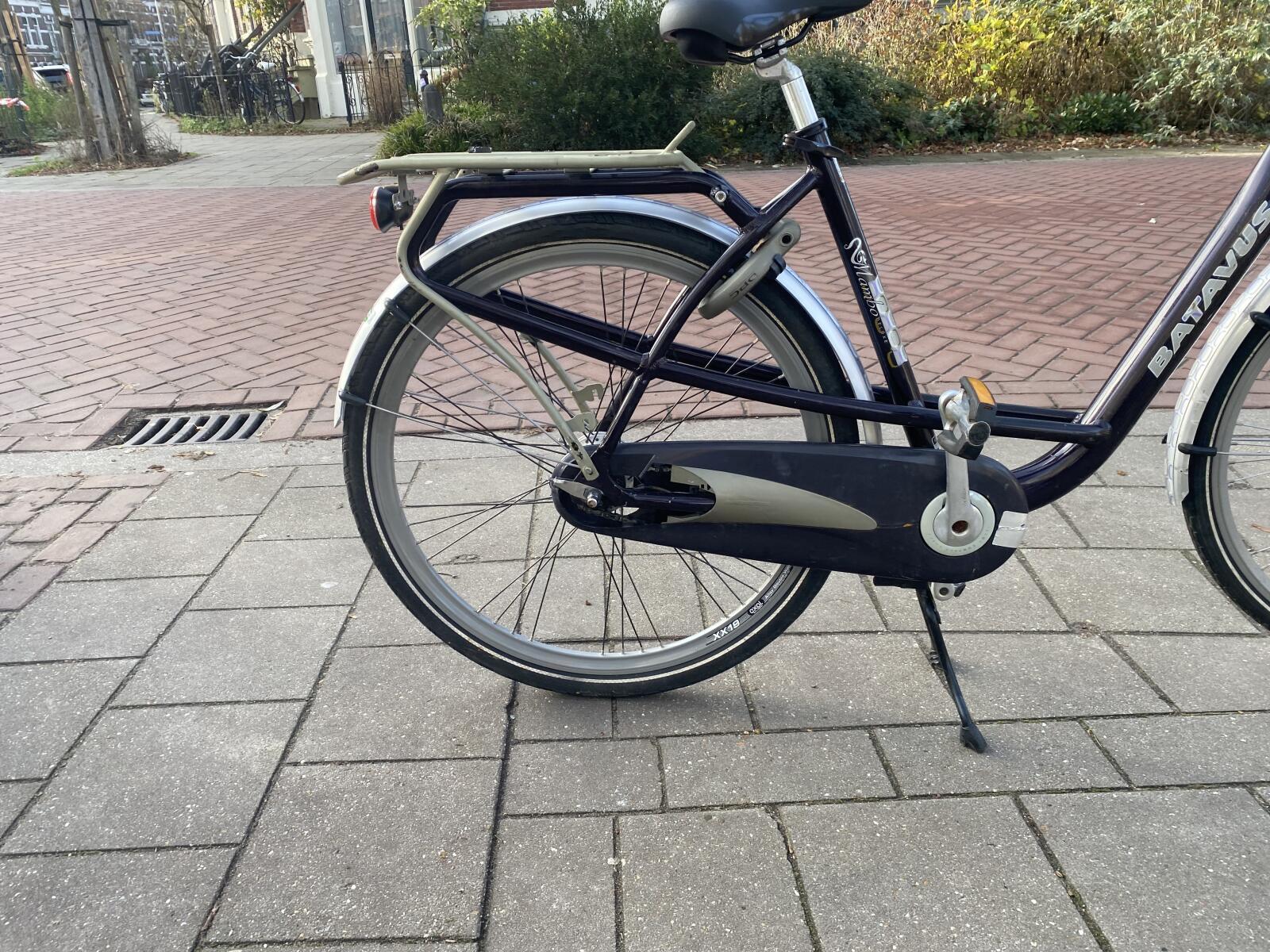 Batavus Mambo tweedehands stadsfiets 28" - geveerde voorvork, na-service 4/7