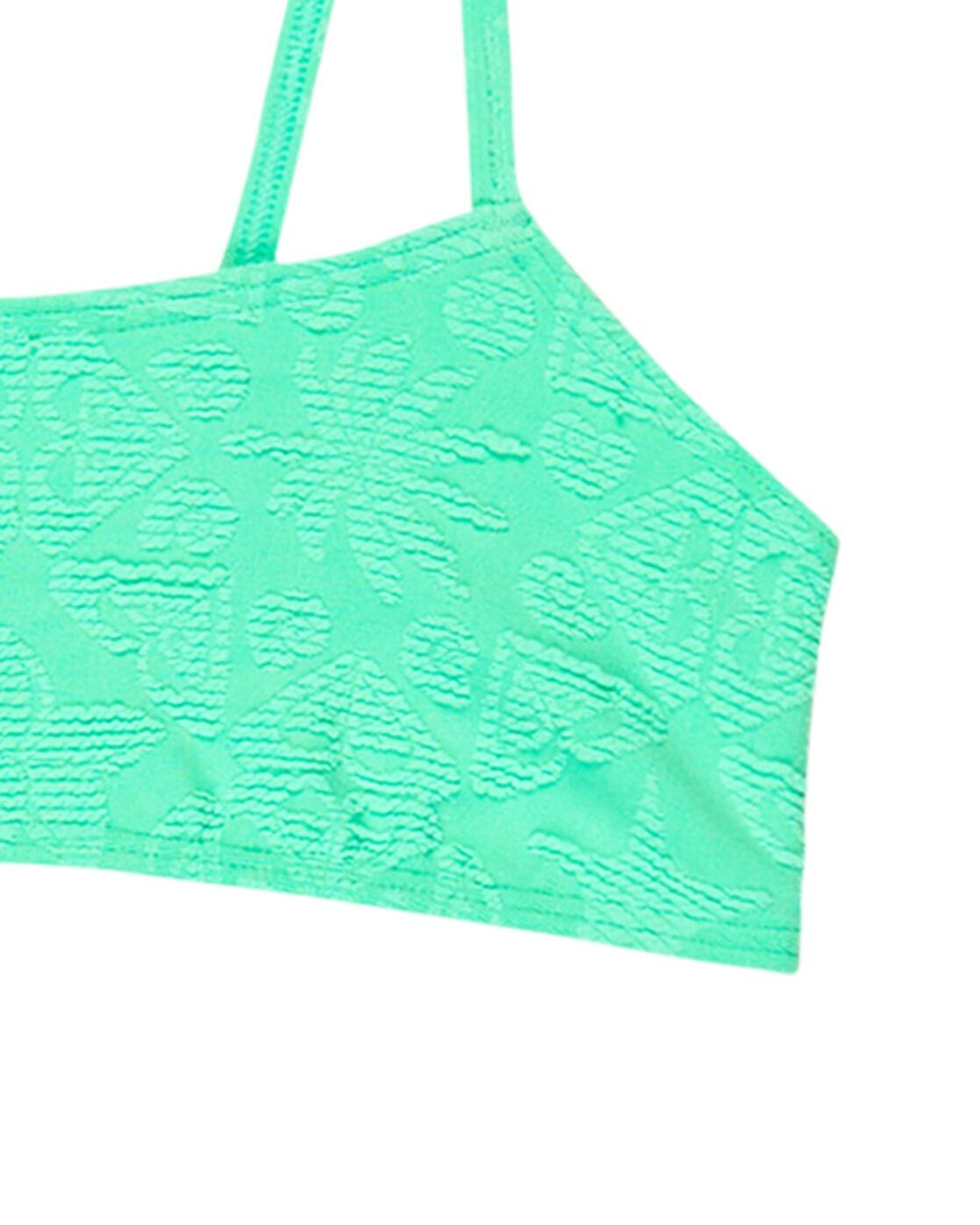 Zweiteiliges Bralette-Bikini-Set HIPPIE HOUR SET Grün Meisjes 6-16 3/3