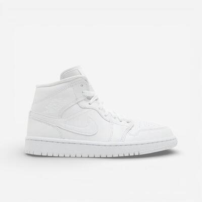 Air Jordan Mid Triple White (2022) (Women's)