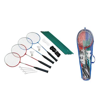 Set de Badminton MASTER Fun 4 avec filet