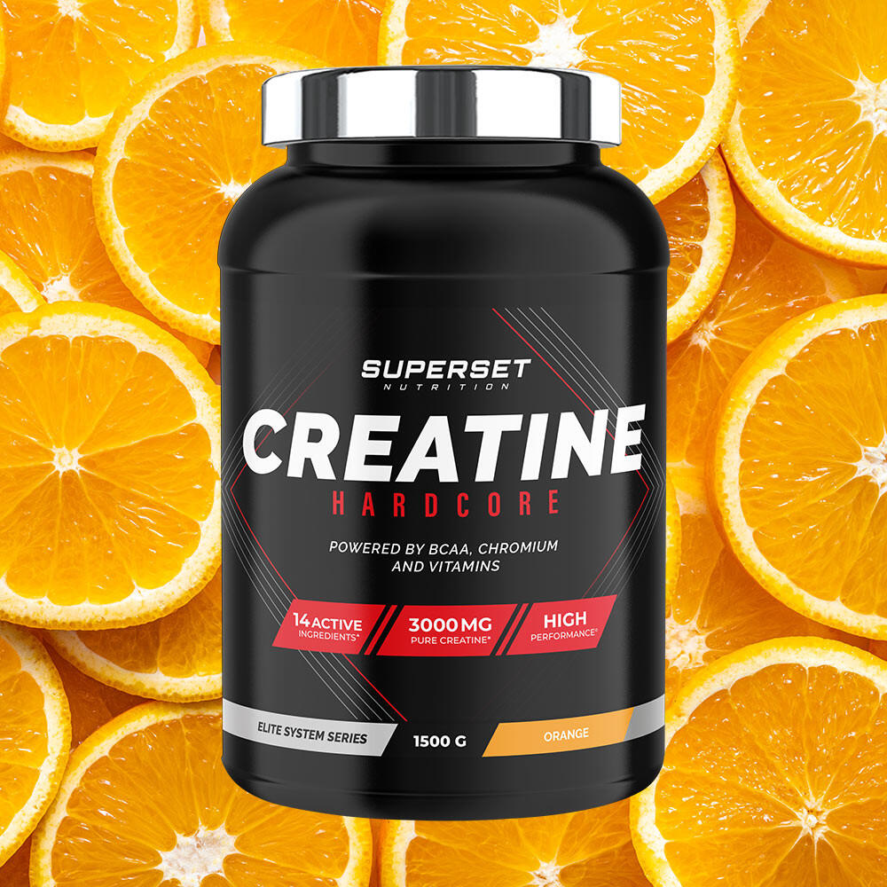 Créatines | Creatine Hardcore (1,5kg) | Orange 2/7