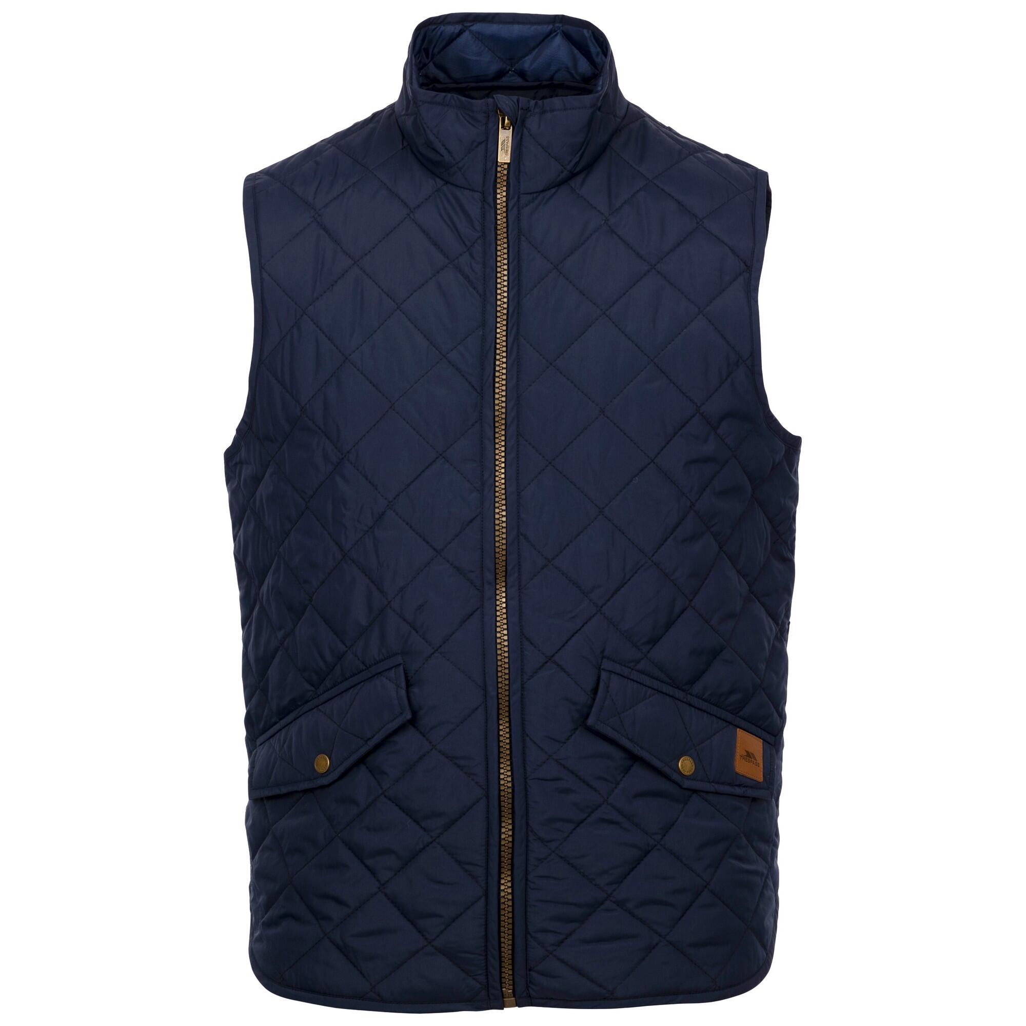 TRESPASS Dalaine Gilet Casual Uomo Trespass Blu Navy