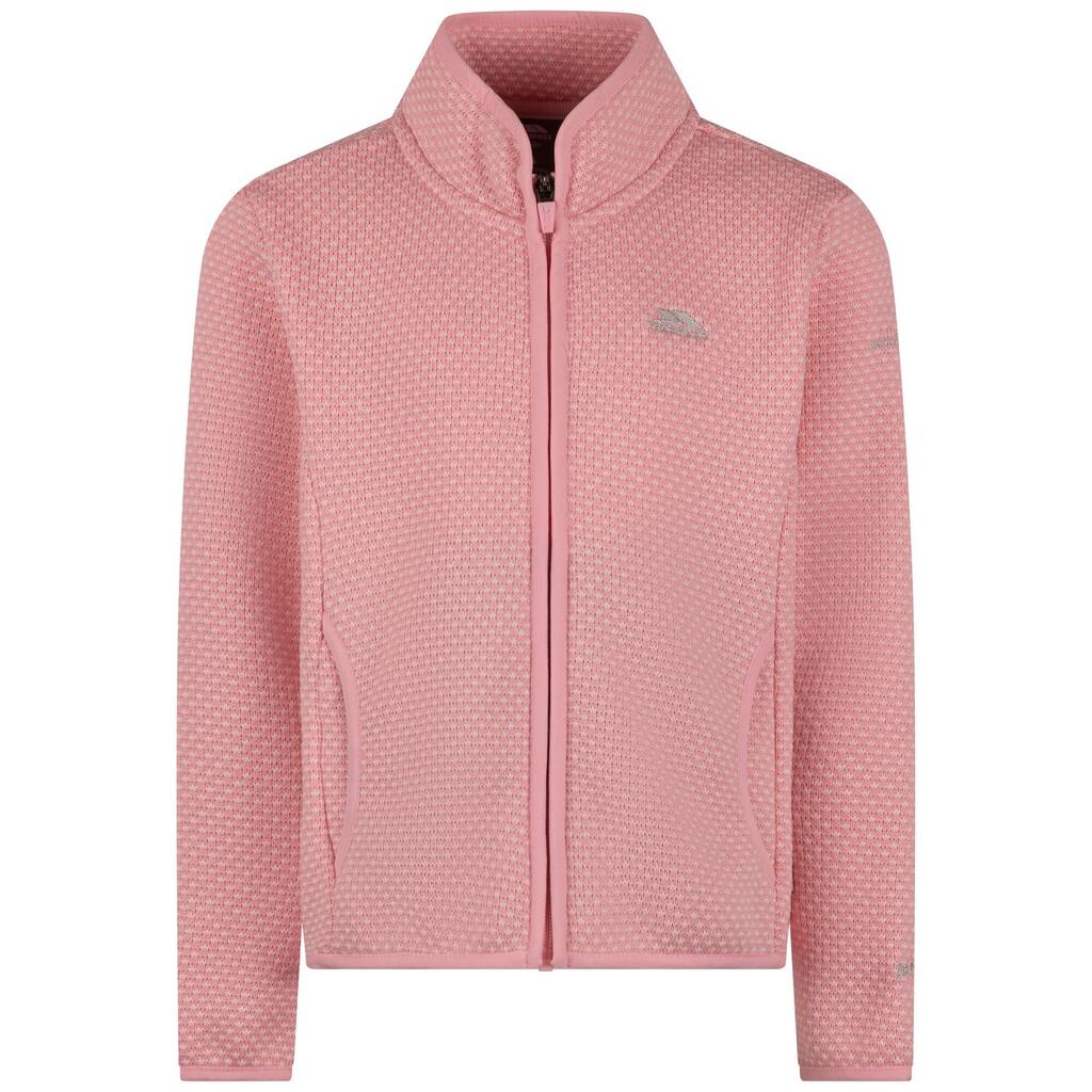 Childrens/Kids Ellbar AT300 Fleece Jacket (Baby Pink)