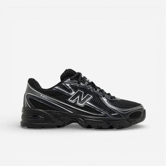 New Balance 740v2 Black Grey Silver Men's