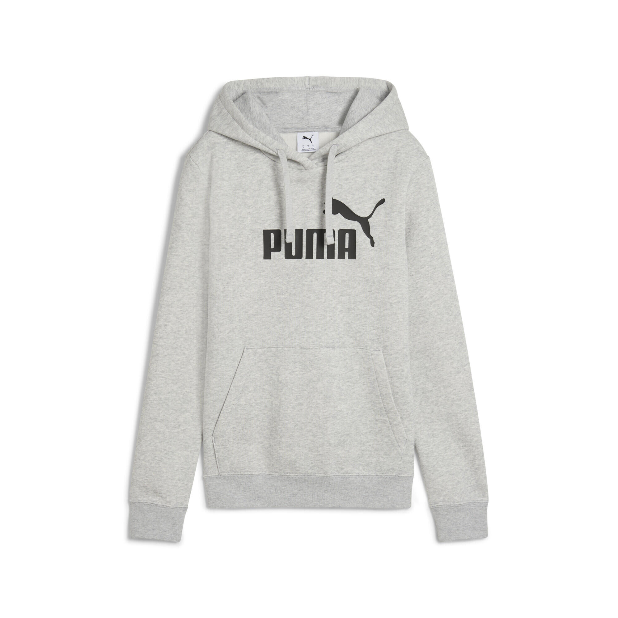 Puma - Hoodie À Logo N° 1 Ess Femme Puma - Pull - Gris - Decathlon