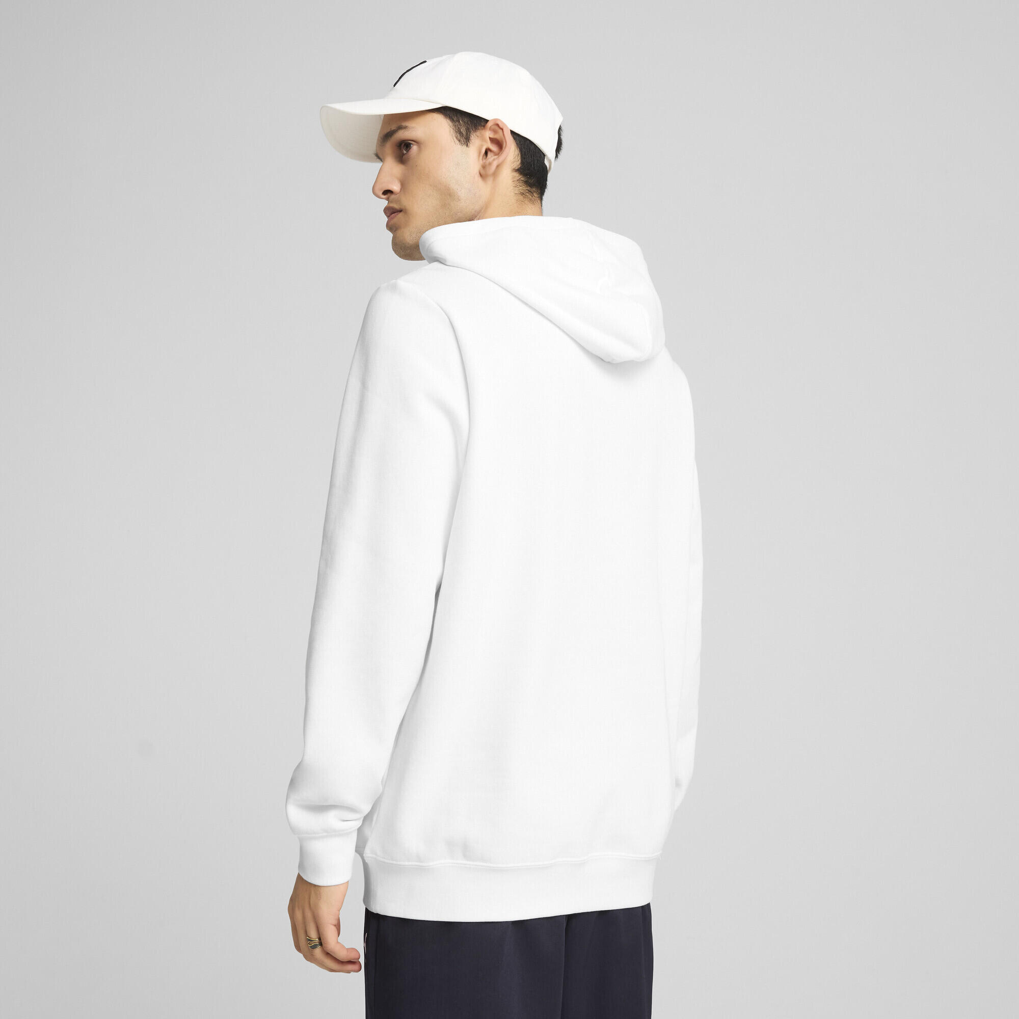Felpa con cappuccio Essentials con logo N. 1 da uomo PUMA 5/7