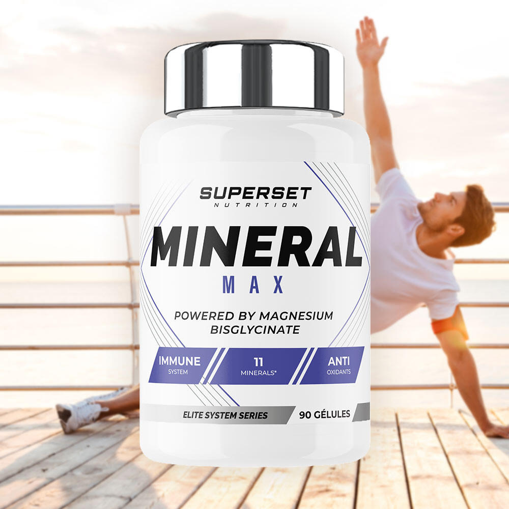 Superset Nutrition - Multiminéraux | Mineral Max (90 Caps) - Sels Minéraux - No Size - Decathlon