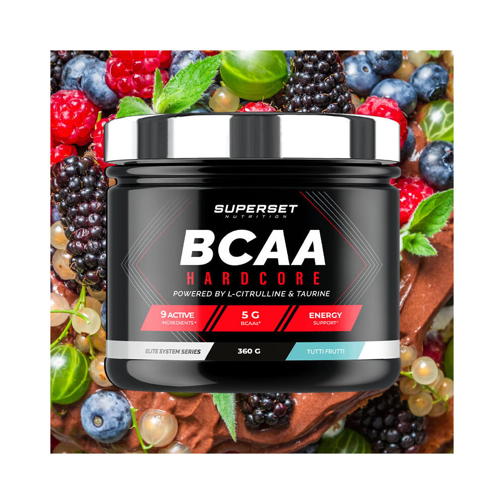 Bcaa - Bcaa Hardcore (360g) - Tutti Frutti 2/7