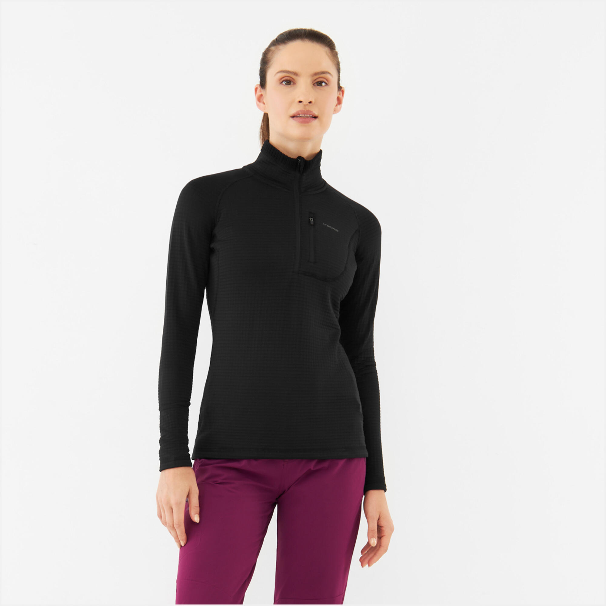 Bluza techniczna trekkingowa damska Viking Admont czarna