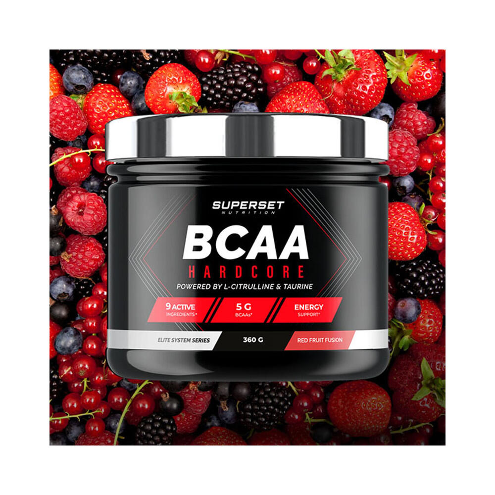 Bcaa - Bcaa Hardcore (360g) - Frutos Rojos 2/7