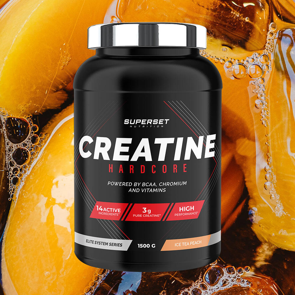 Creatinas - Creatine Hardcore (1,5kg) - Té Helado De Melocotón 2/7