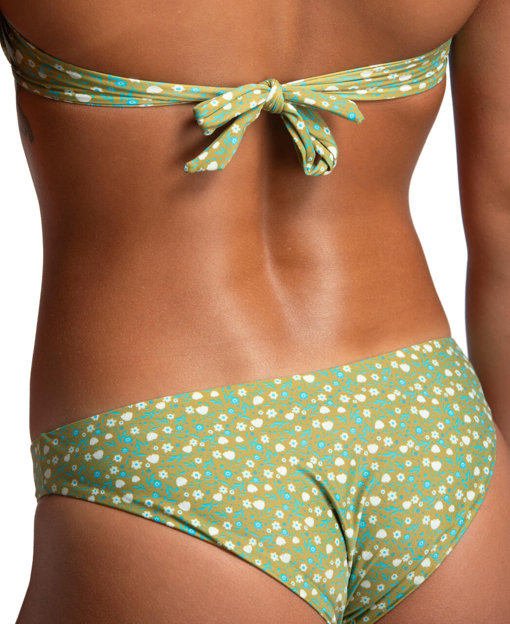Strój kąpielowy damski bikini bandeau Arena Olive 5/6