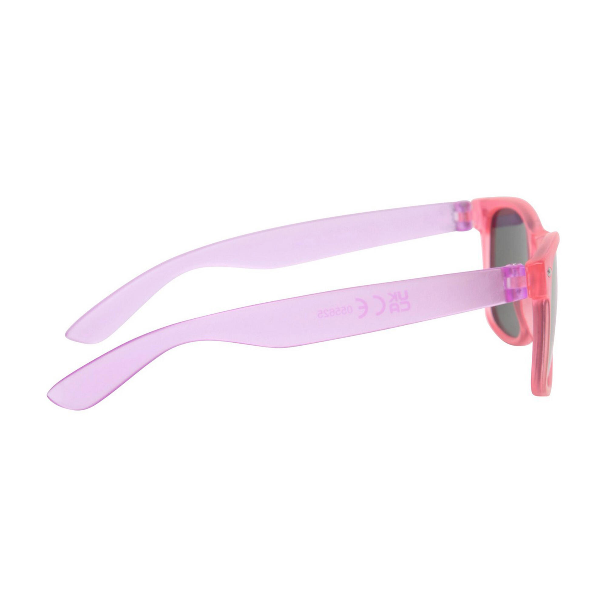 Shine Sonnenbrille Kinder Violett 3/4