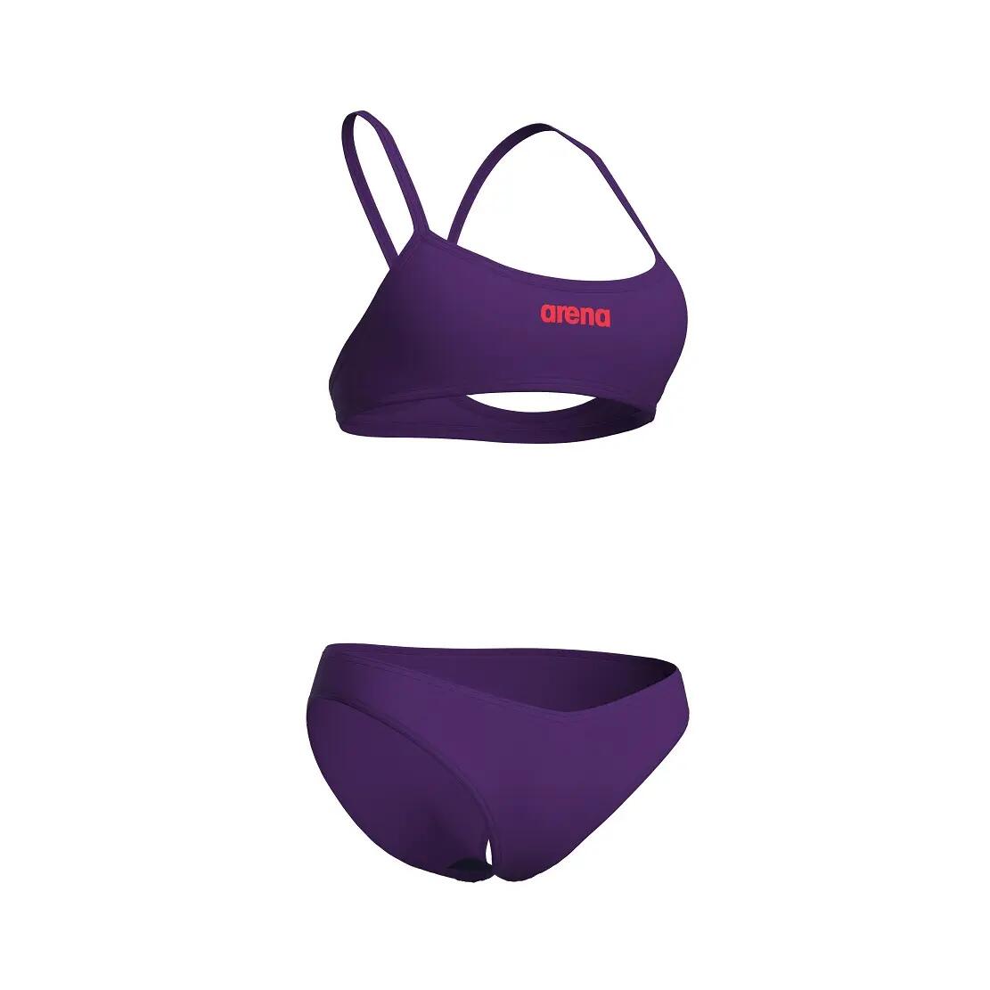 Strój kąpielowy damski dwuczęściowy bikini na basen plażę Arena Solid 4/5