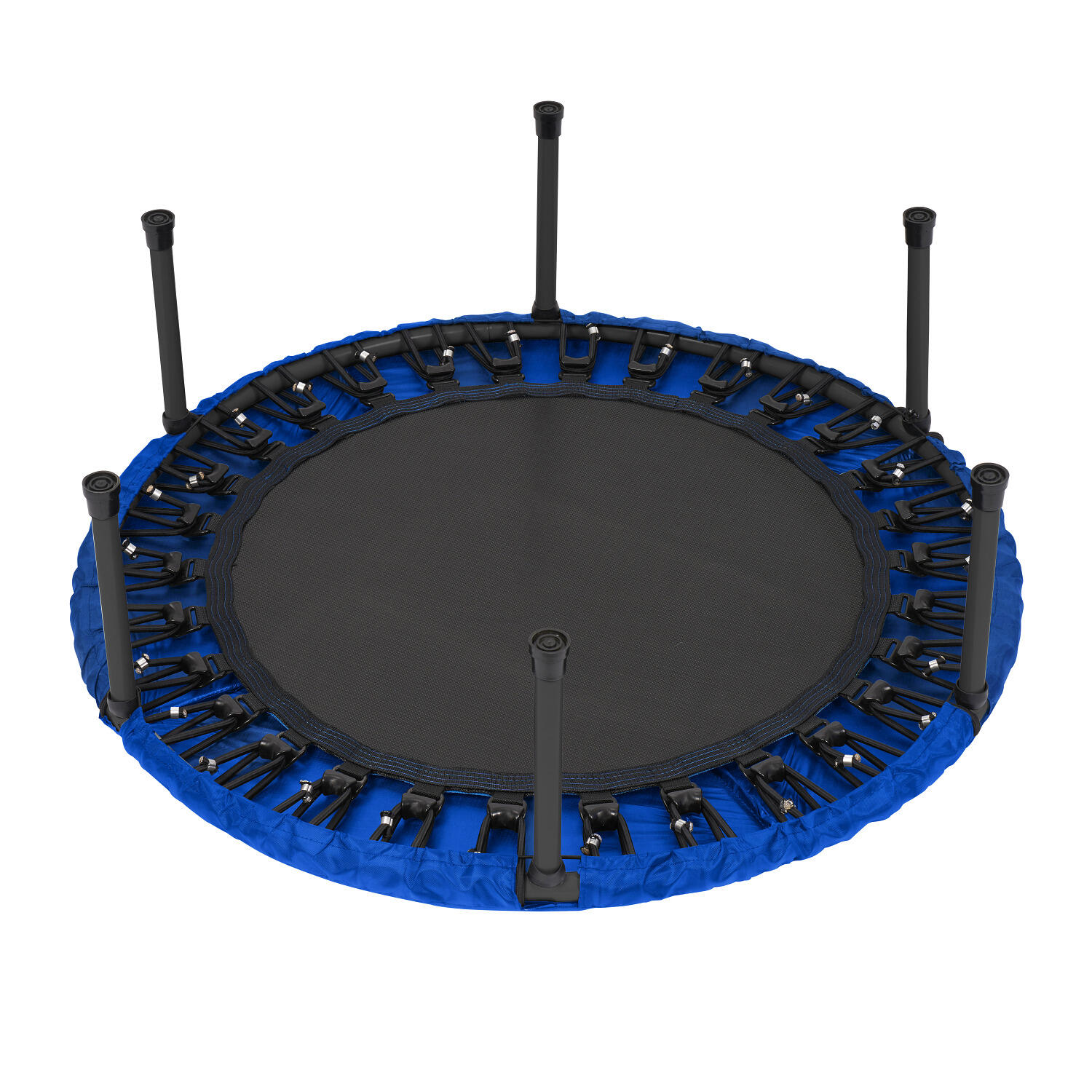 Trampolin Fix Pro ø 100 cm Weich 80 kg Trampolin Unisex Schwarz-Blau 6/6