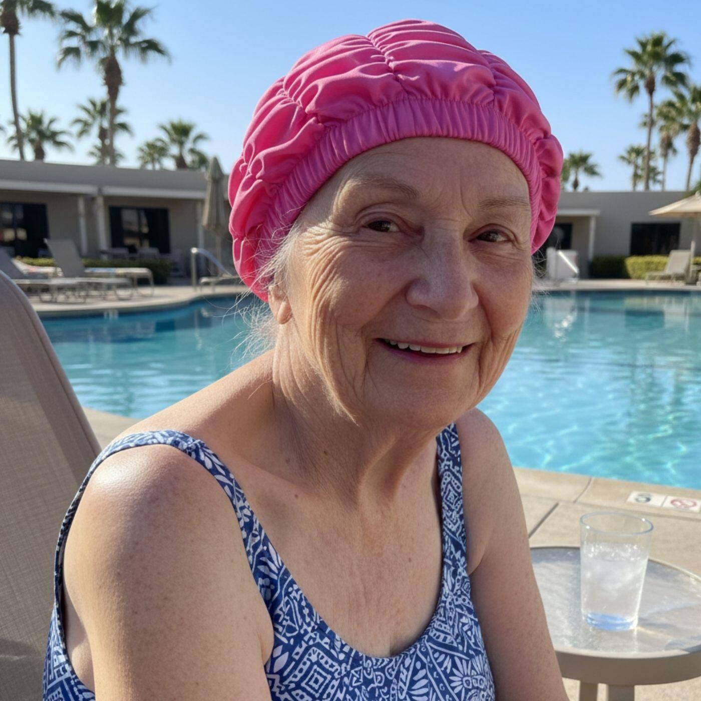 Damen-Schwimmkappe SHOWER CAP 2/2
