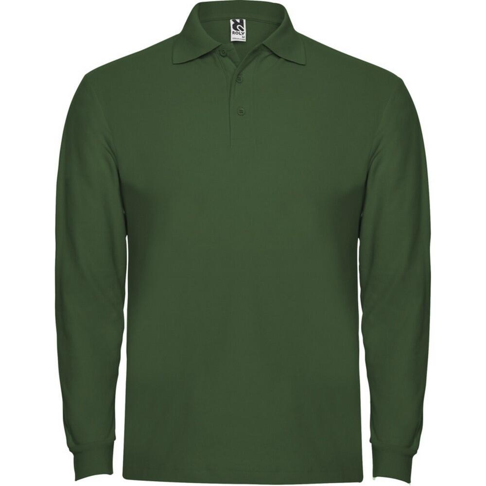 Roly Mens Estrella Long-Sleeved Polo Shirt