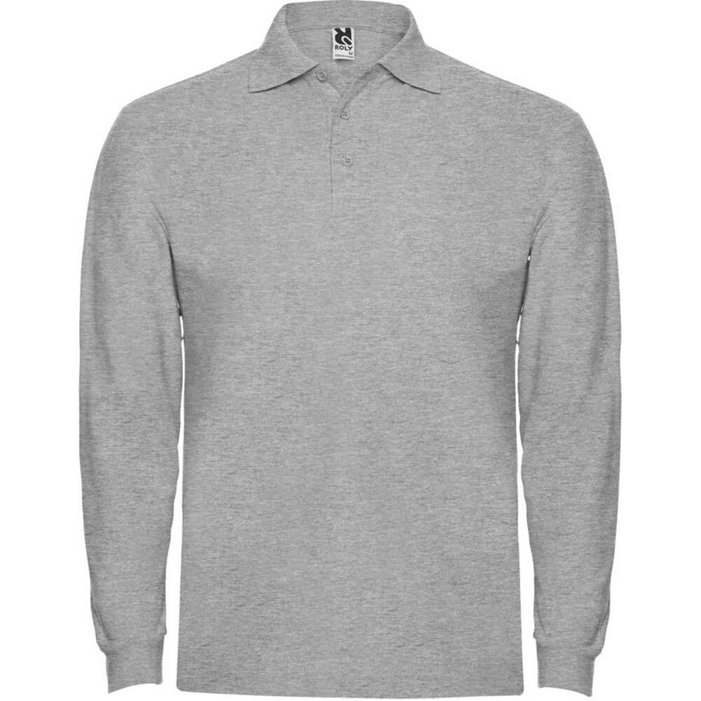 Roly Mens Estrella Long-Sleeved Polo Shirt