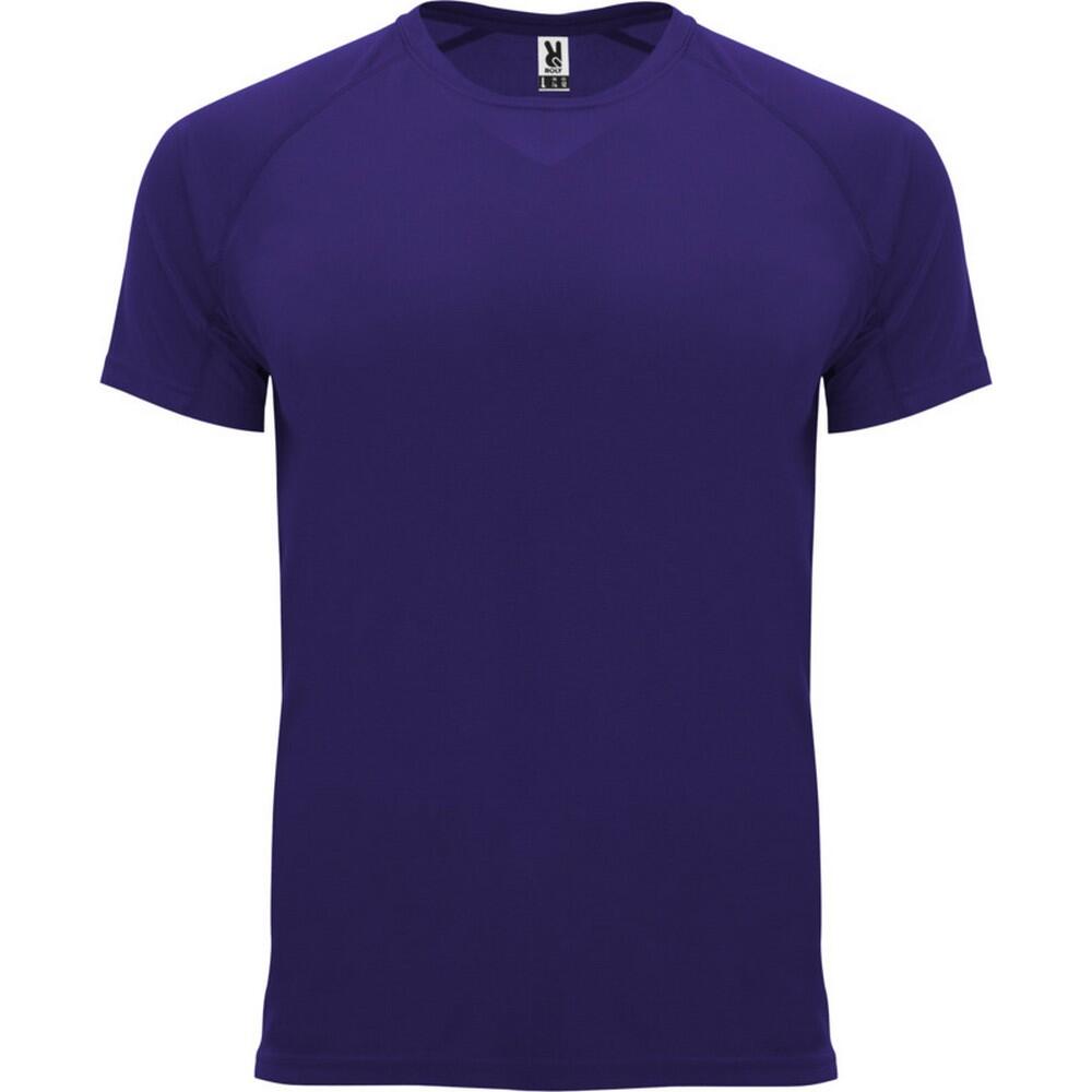 Roly Mens Bahrain Short-Sleeved Sports T-Shirt