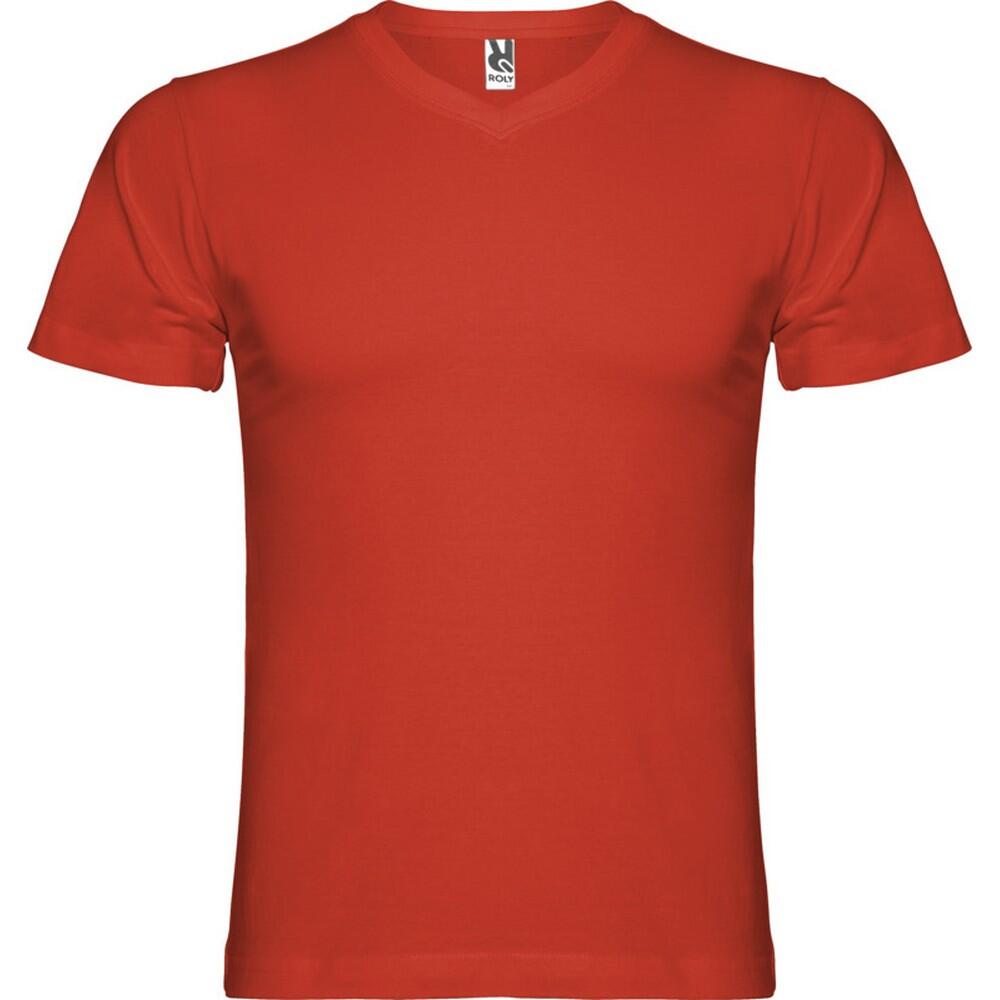Roly Mens Samoyedo V Neck T-Shirt