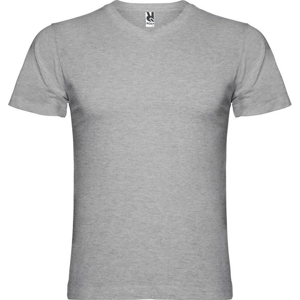 Roly Mens Samoyedo V Neck T-Shirt