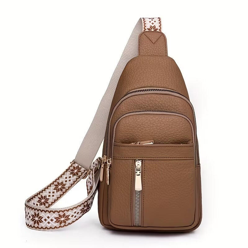 NNETM Unisex Crossbody Bag with Adjustable Strap