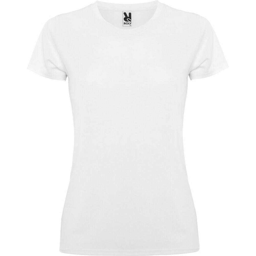 Roly Womens/Ladies Montecarlo Short-Sleeved Sports T-Shirt