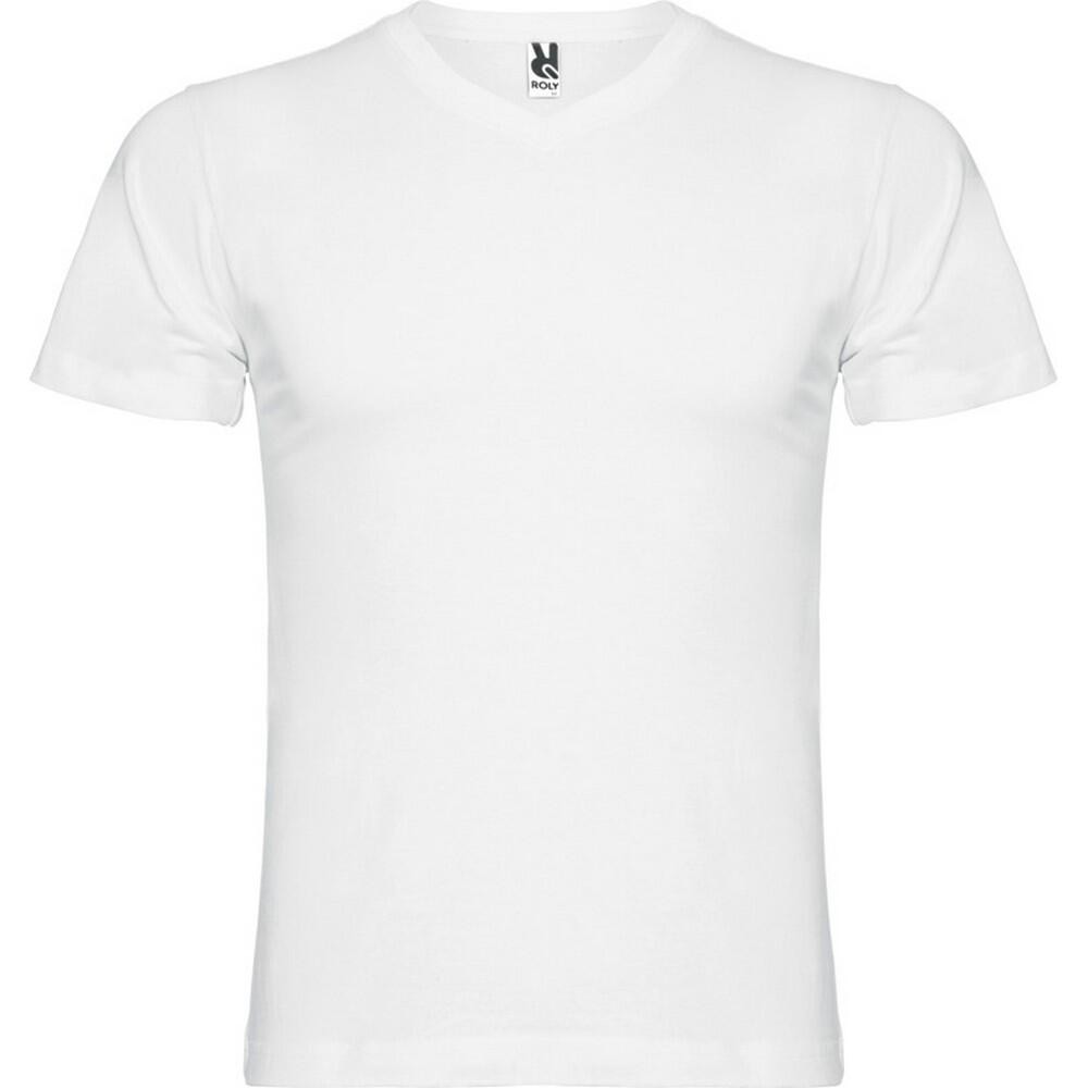 Roly Mens Samoyedo V Neck T-Shirt