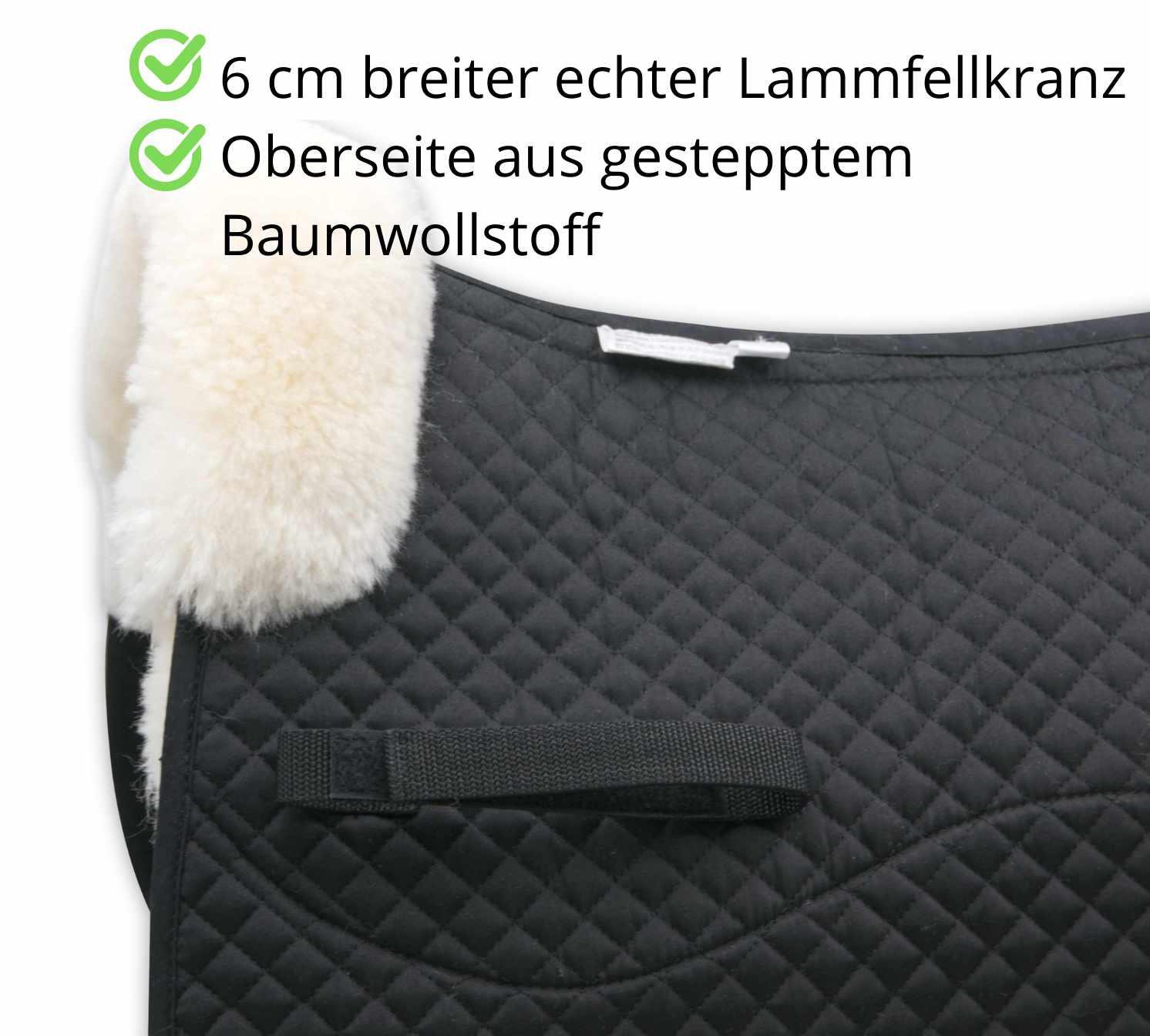 AMKA PRO Lammfell Sattelkissen 2/4