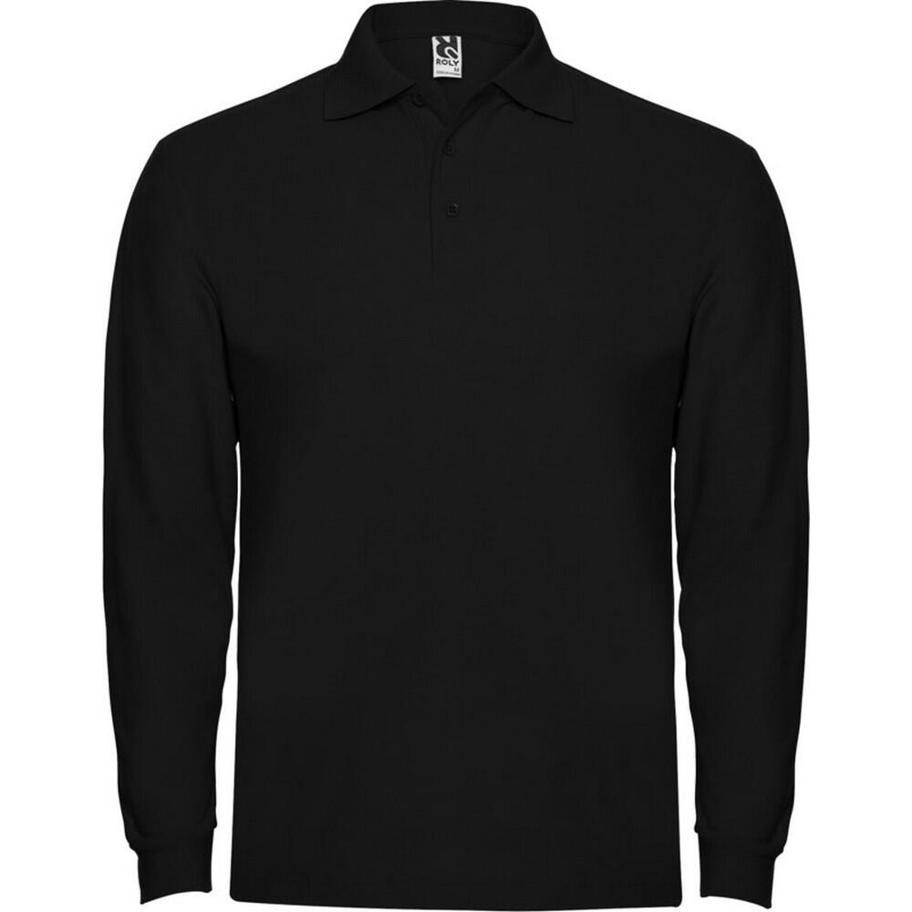 Roly Mens Estrella Long-Sleeved Polo Shirt
