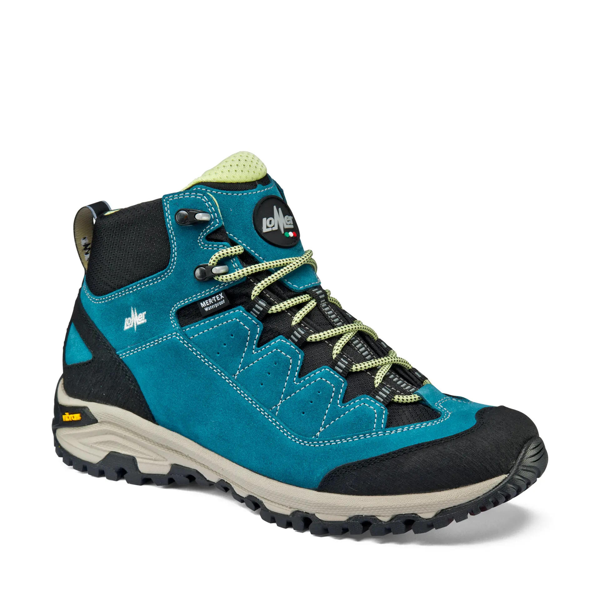 Lomer - Chaussures De Randonnée Lomer Sella High Mtx - Chaussures De Sport - Bleu|orange - Decathlon