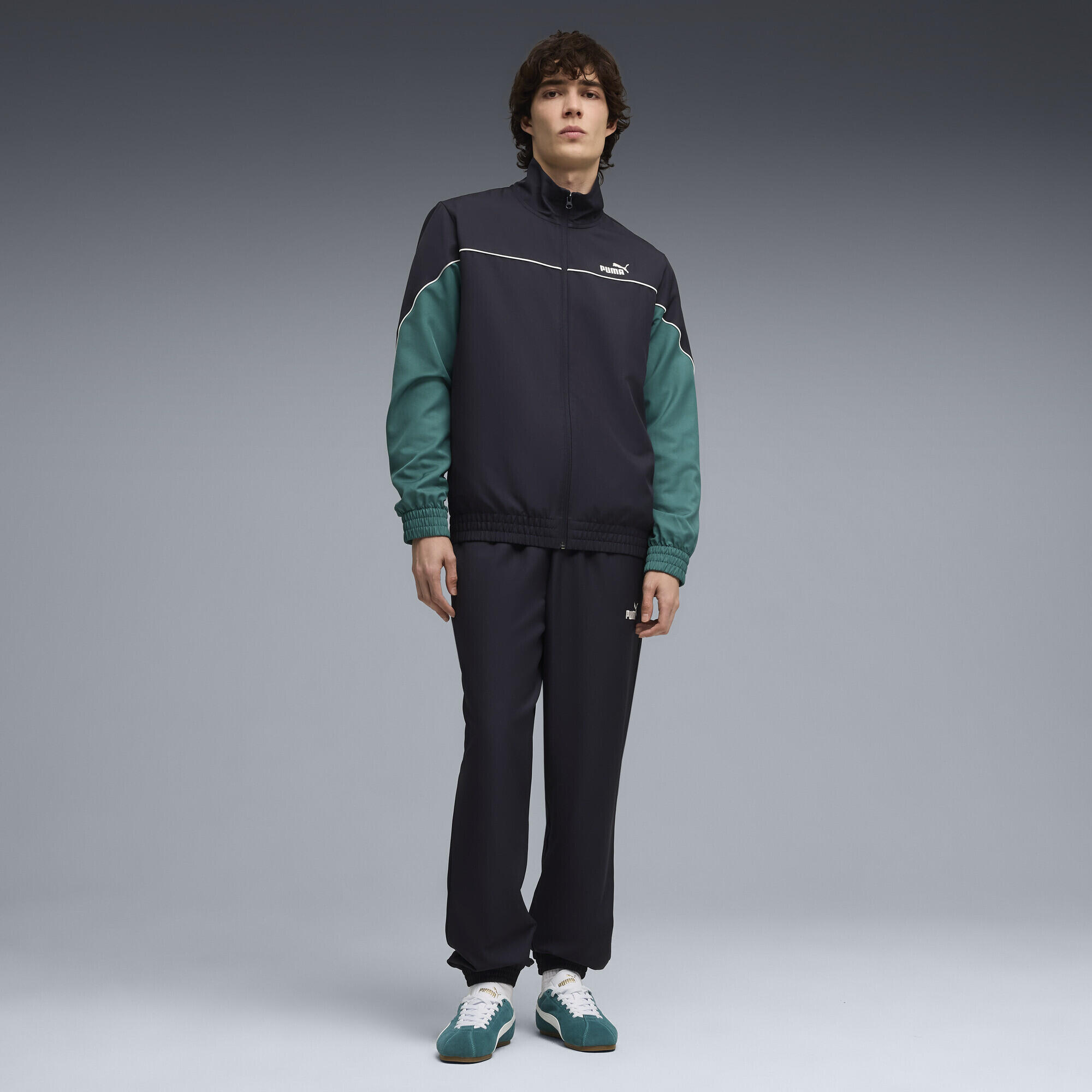 Tuta in tessuto a blocchi di colore da uomo PUMA 2/5