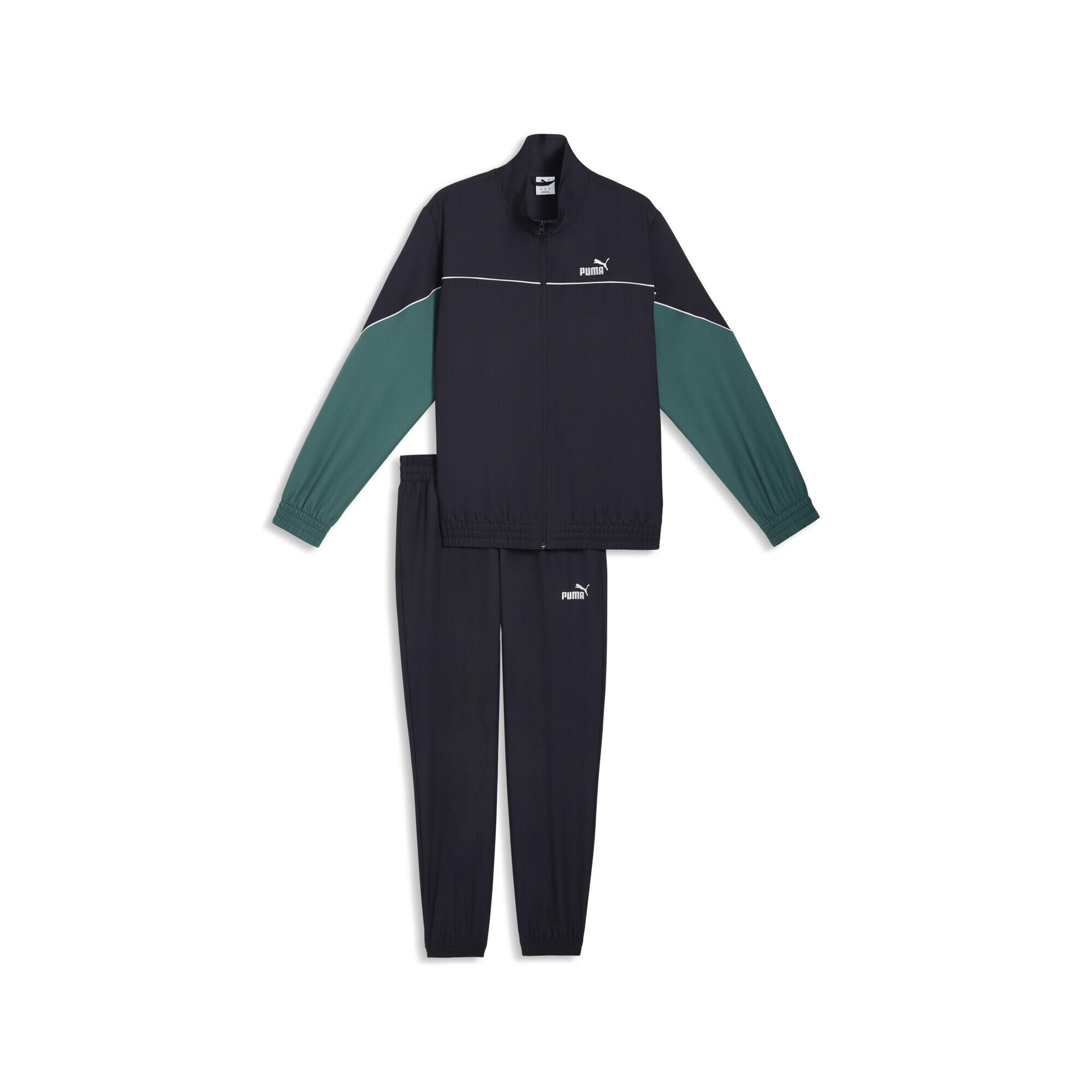 Puma - Veste De Survêtement Tissée Color Block Homme Puma - Survêtement - Bleu - Decathlon