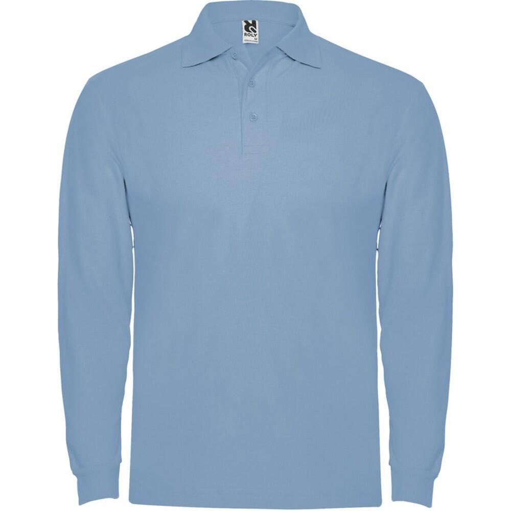 Roly Mens Estrella Long-Sleeved Polo Shirt