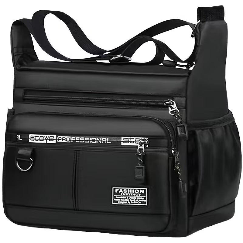NNETM Mens Nylon Shoulder Bag