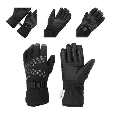Dames skihandschoenen kadva mountain flow pro leer 3m thinsulate