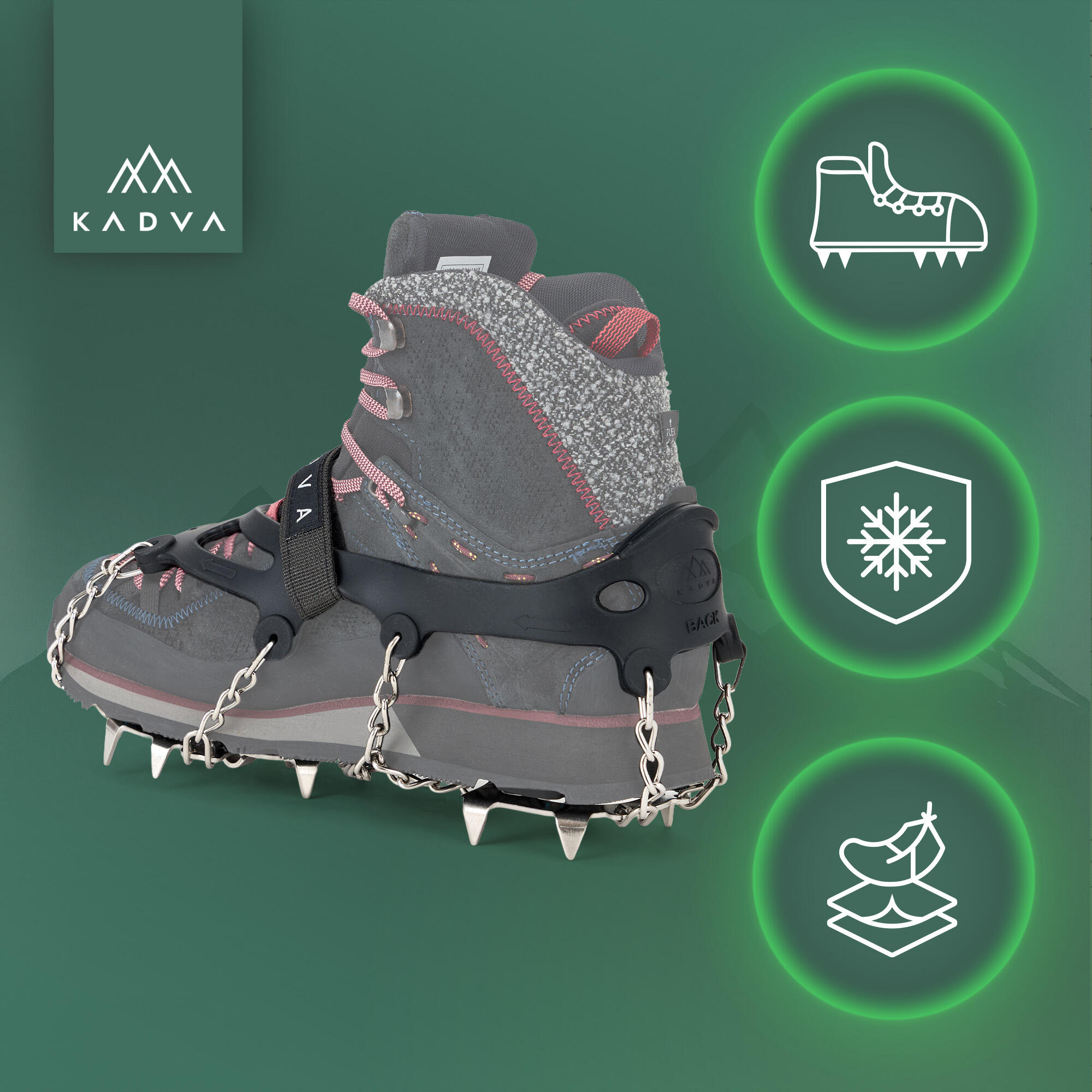 Raczki na buty KADVA Cerro 3/7