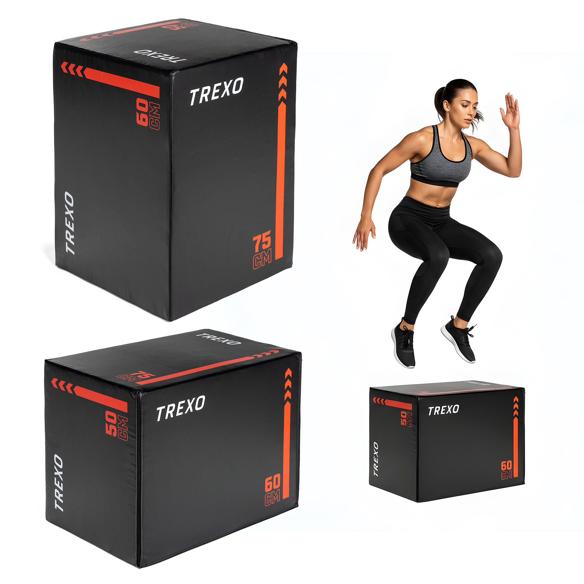 XTREXO Plyometrický box