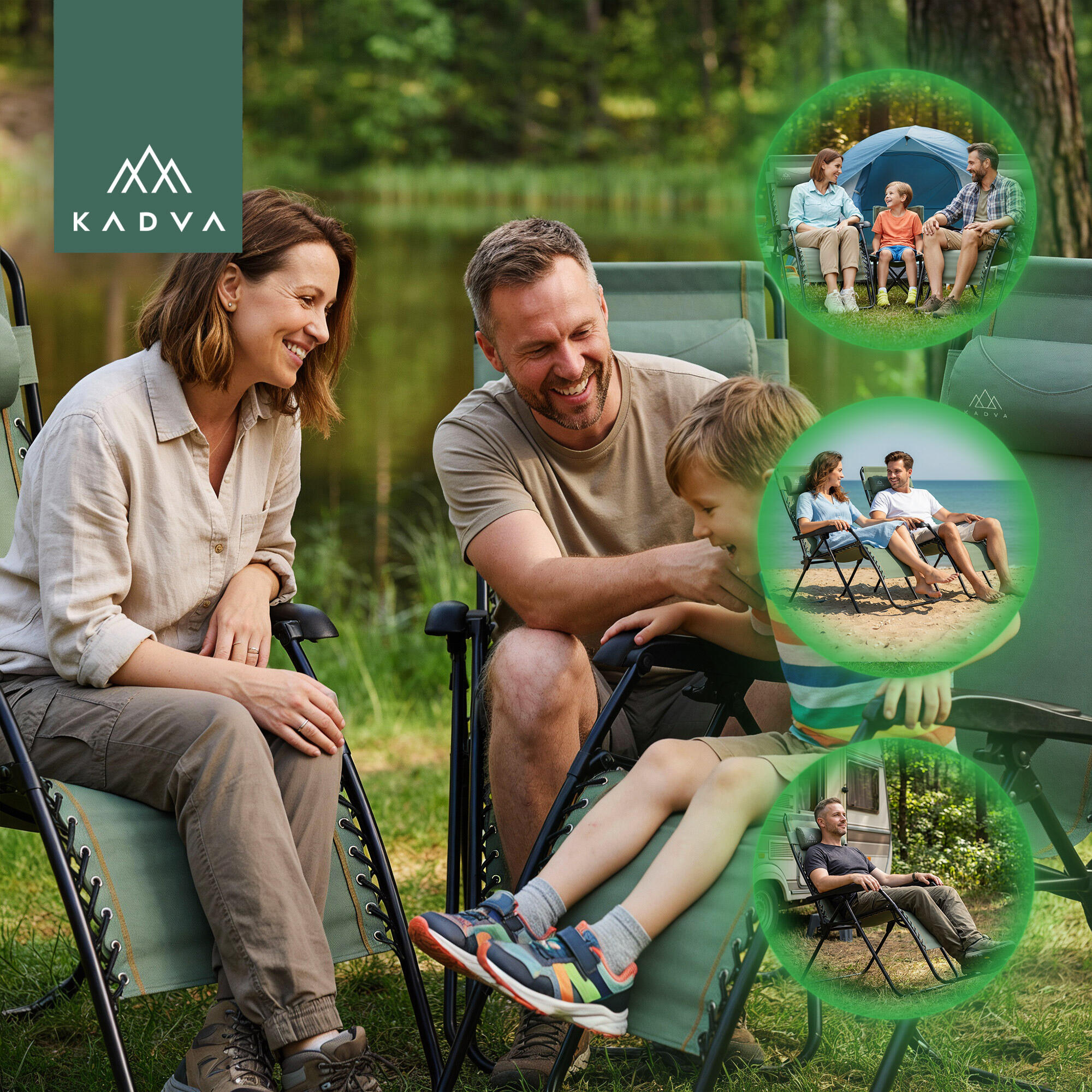 Cadeira turística KADVA CAMPchair 2.0 5/6