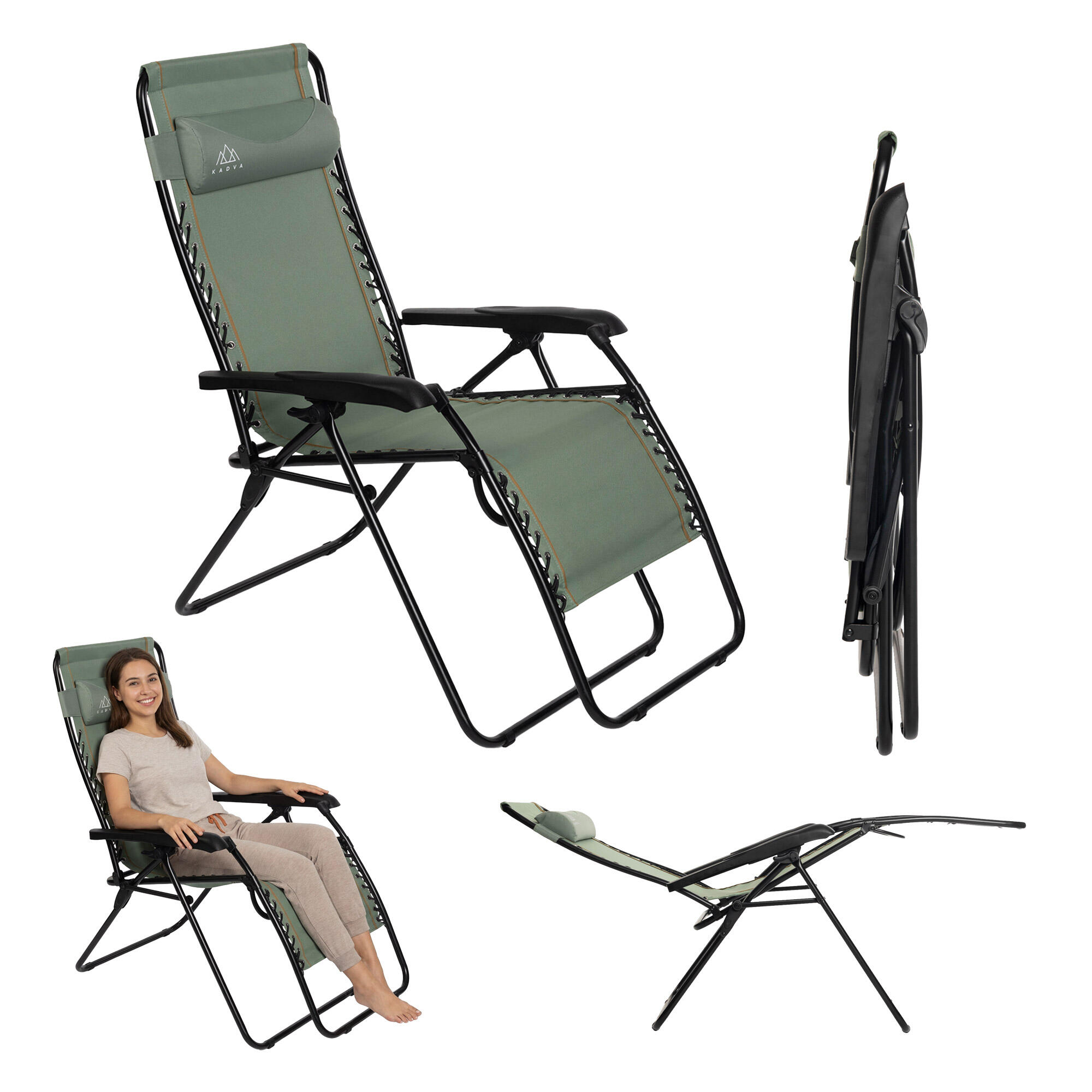 Cadeira turística KADVA CAMPchair 2.0 1/6