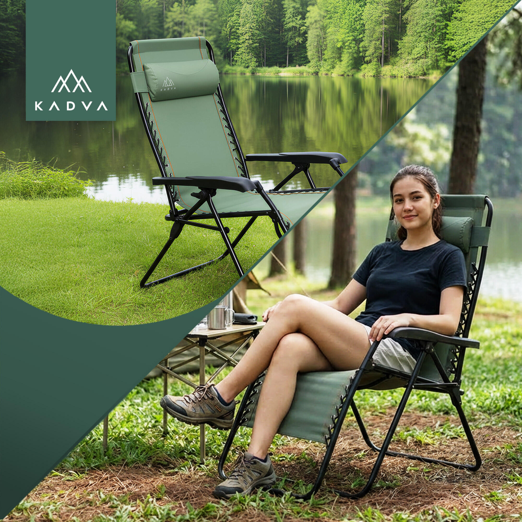 Cadeira turística KADVA CAMPchair 2.0 6/6