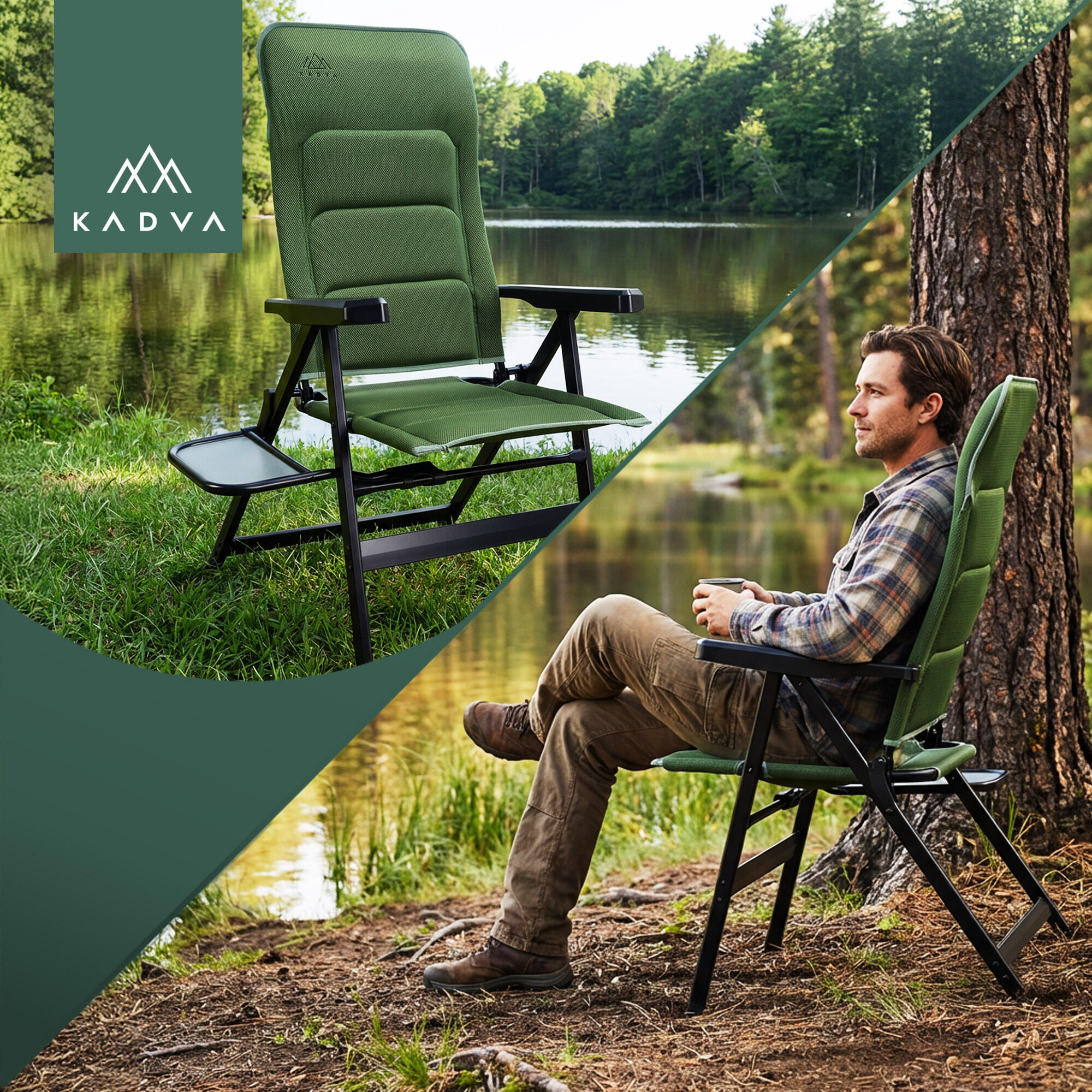 Cadeira de acampamento KADVA CAMPchair 6/7