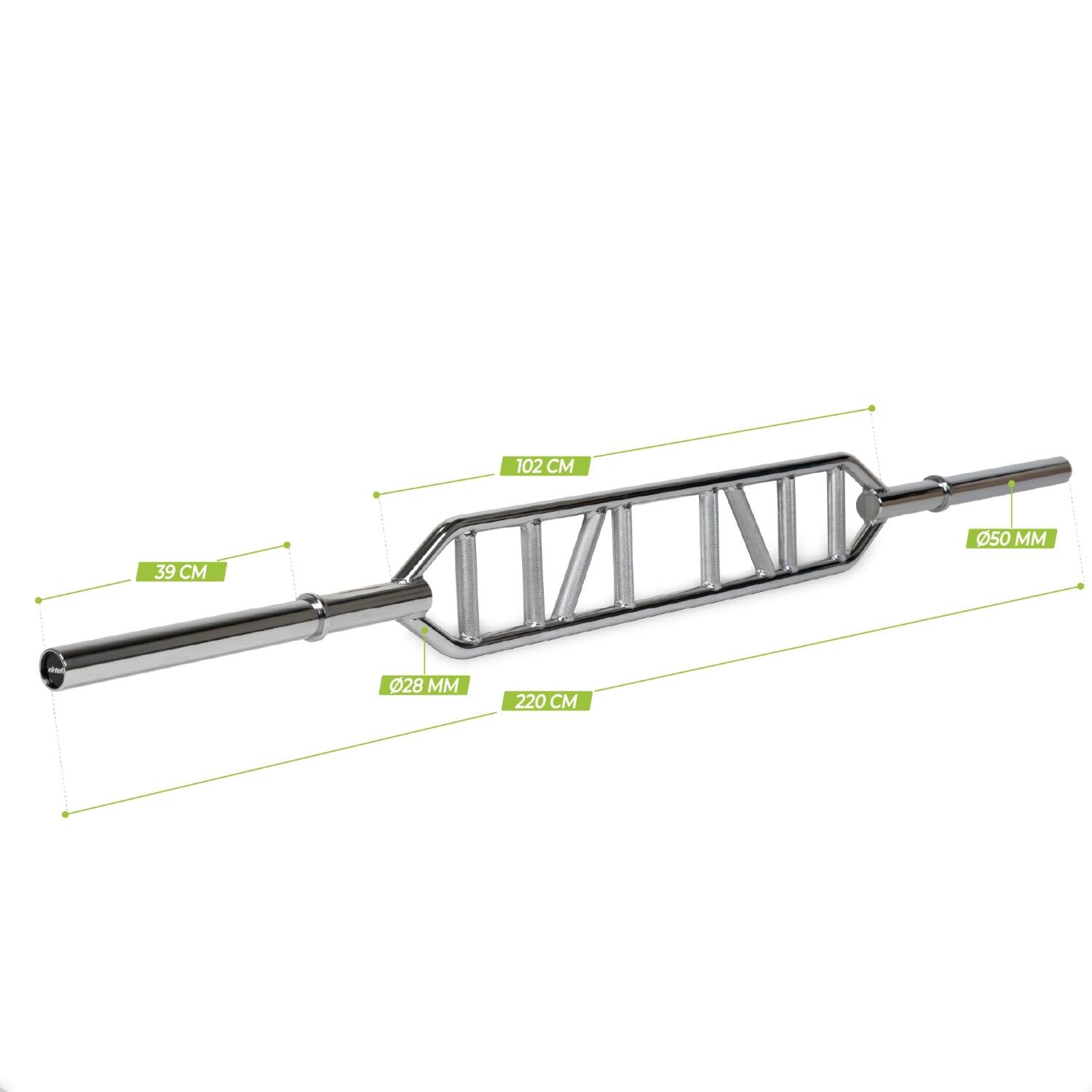 Multi Grip Halterstang - Swiss Bar 2/5