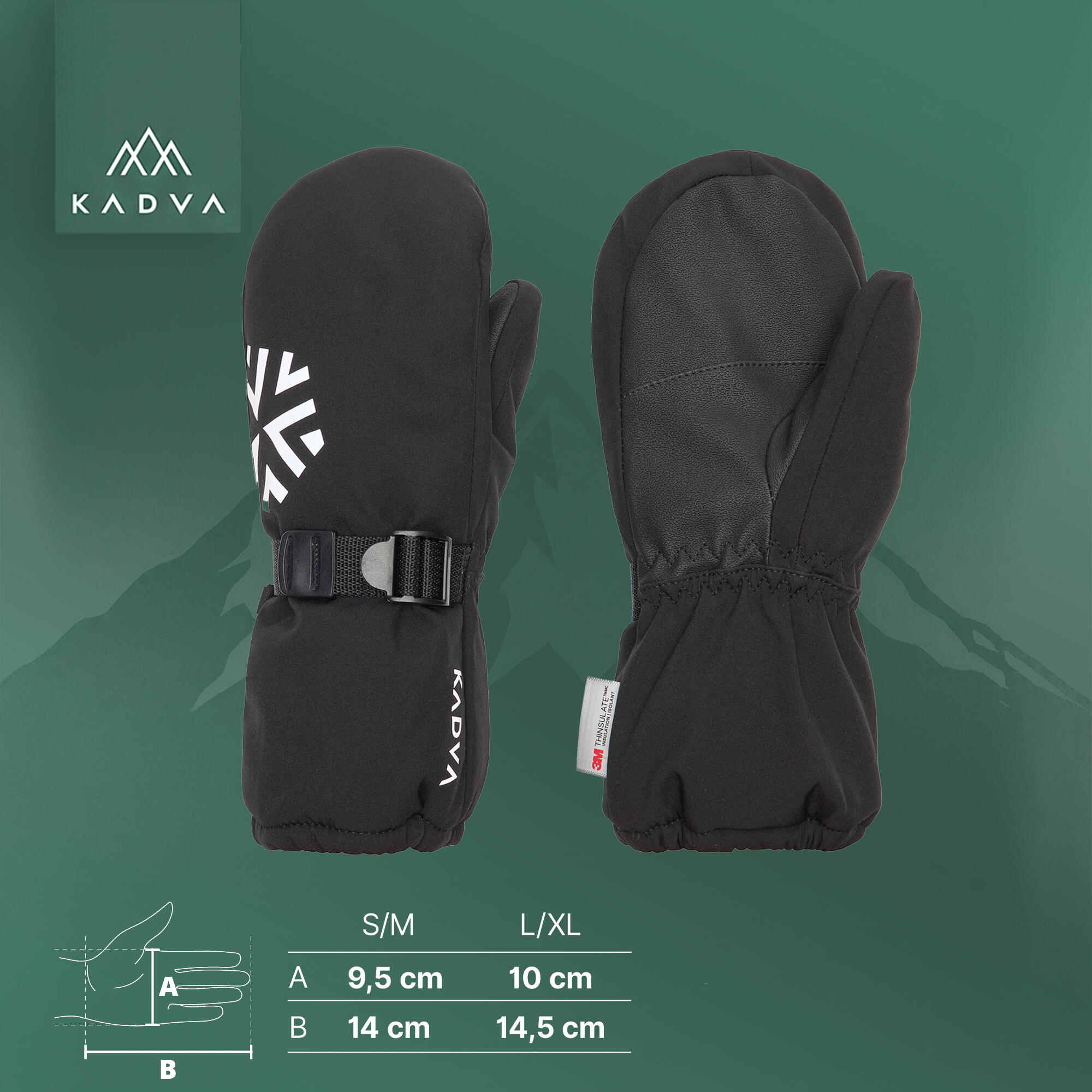 Luvas infantis KADVA Mountain Flow One 2/7