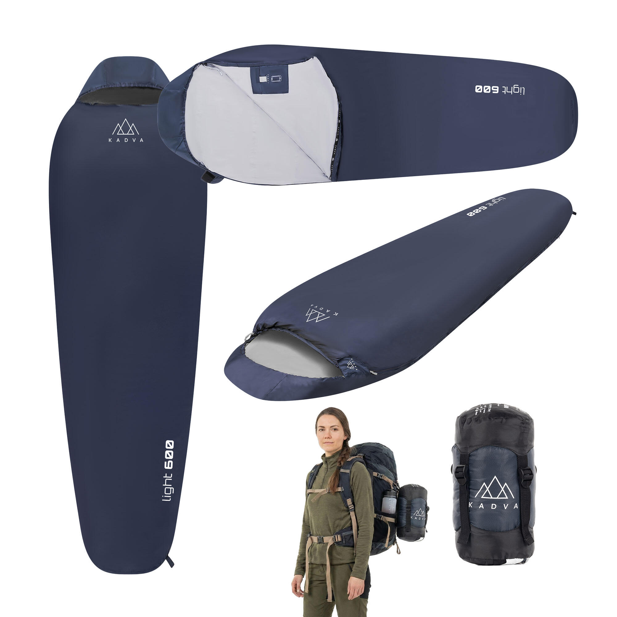 KADVA Lehký spací pytel 600 R